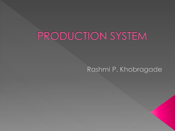 production system