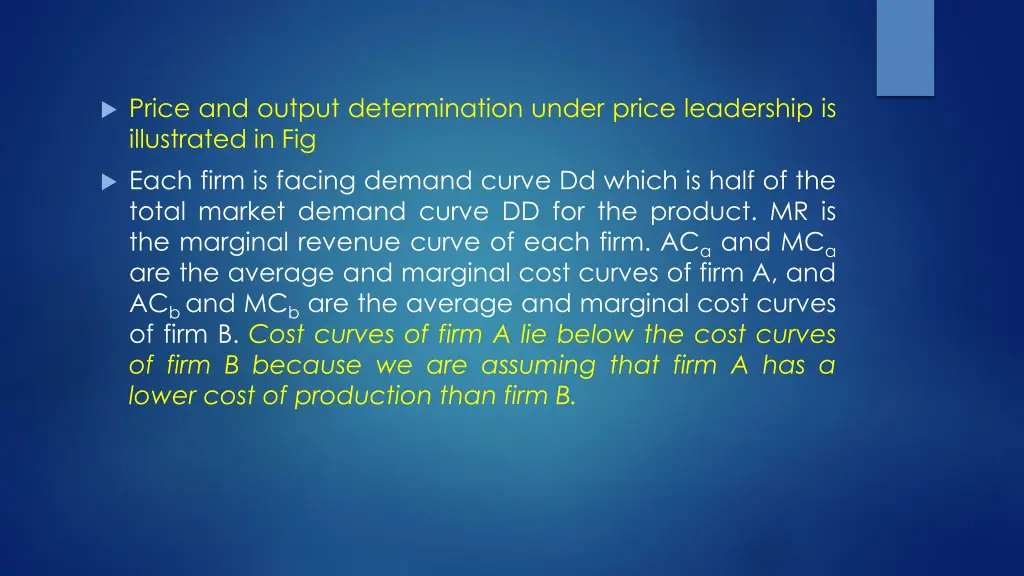 price and output determination under price