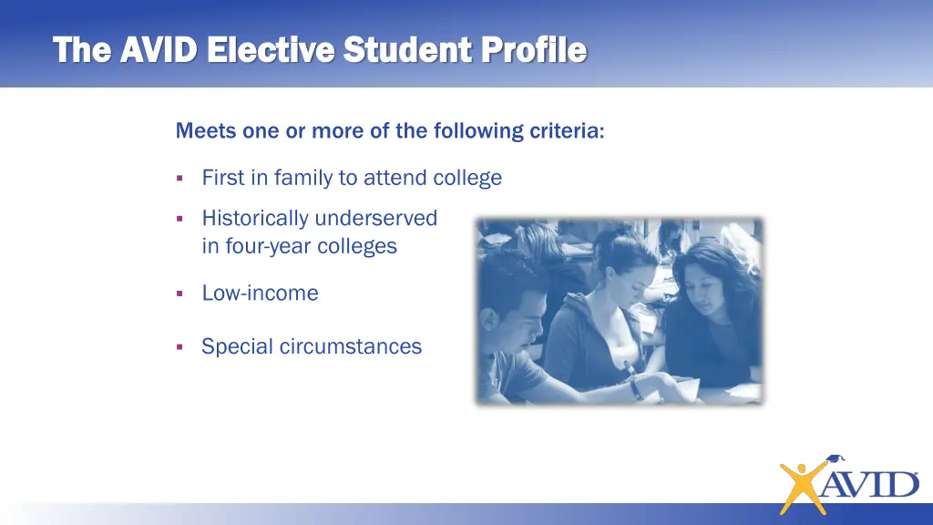 the avid elective student profile the avid 1