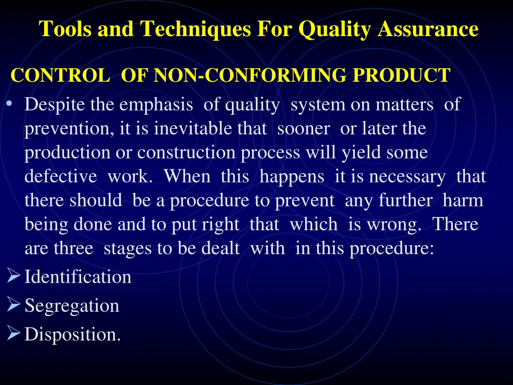 tools and techniques for quality assurance 12