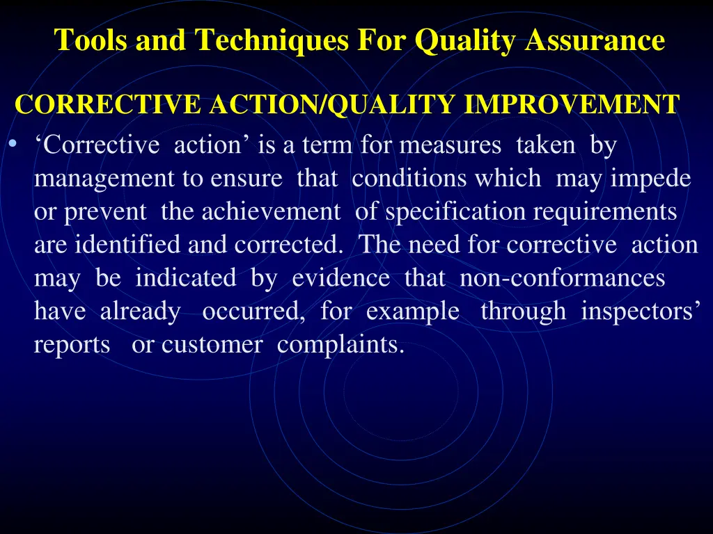 tools and techniques for quality assurance 13