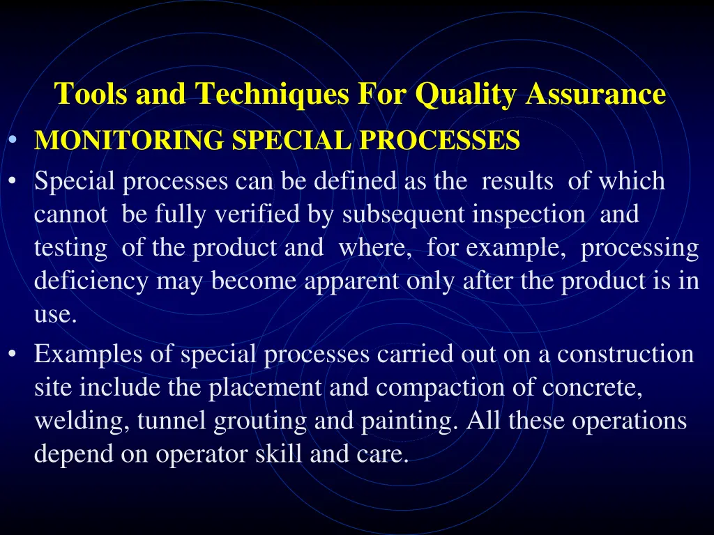 tools and techniques for quality assurance 3