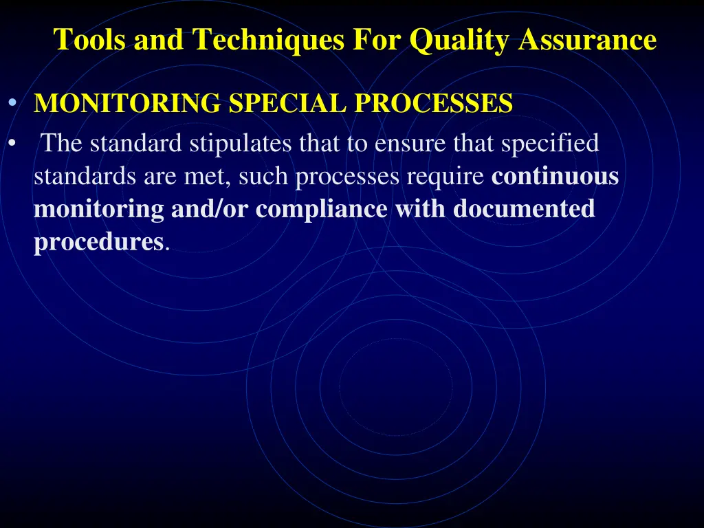 tools and techniques for quality assurance 4