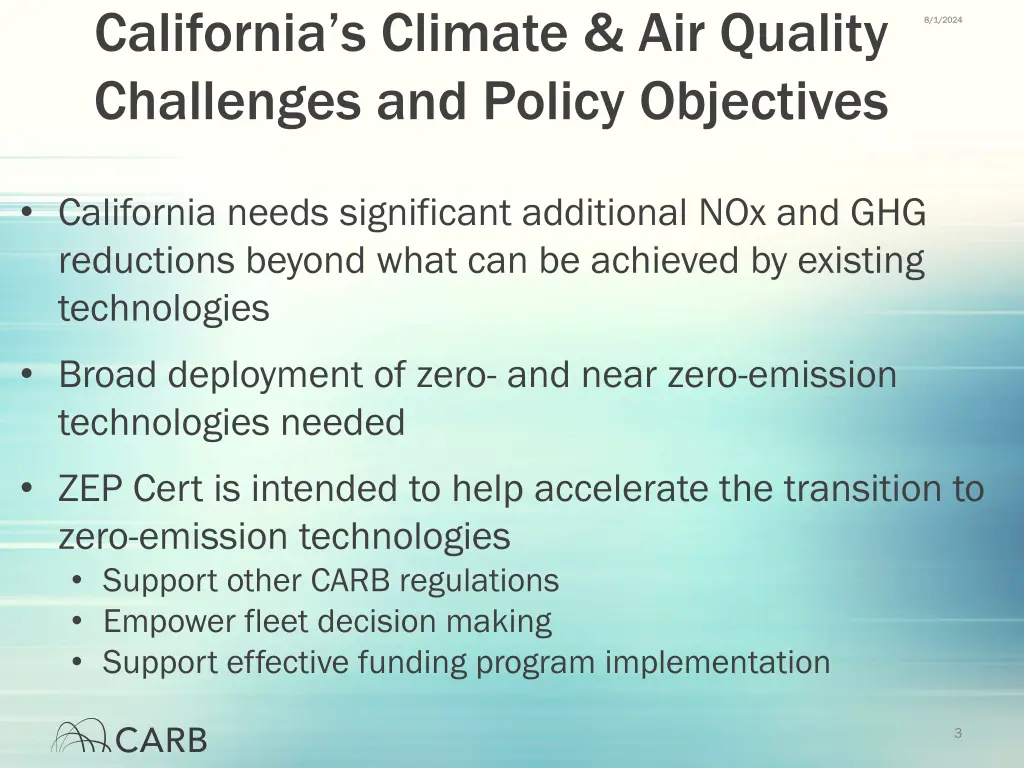 california s climate air quality challenges