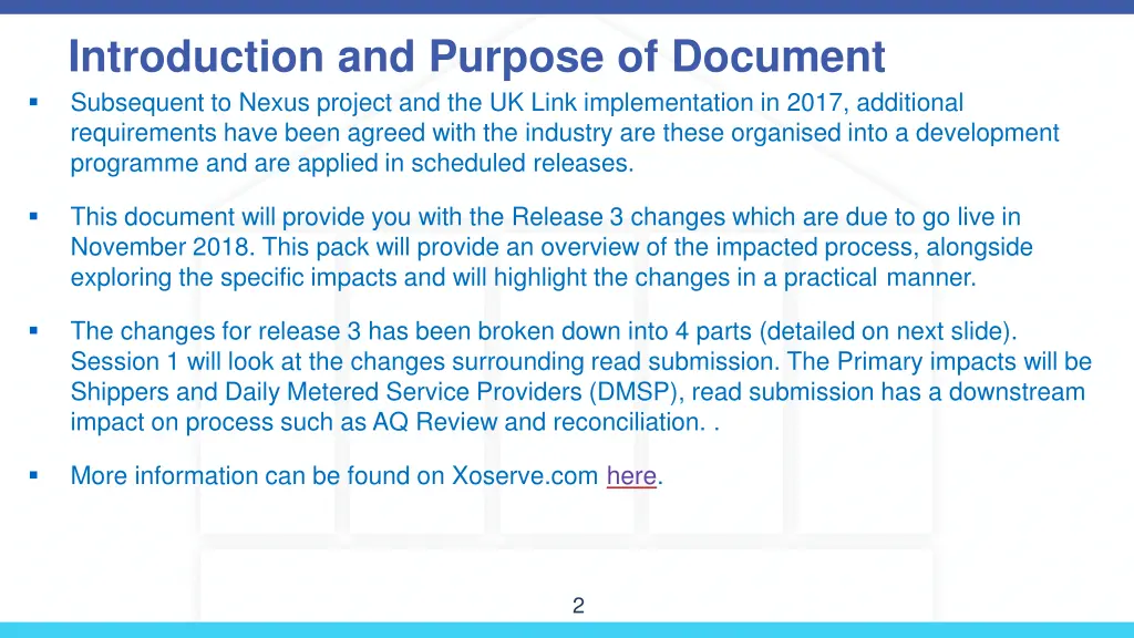 introduction and purpose of document subsequent