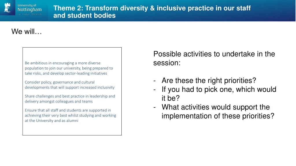 theme 2 transform diversity inclusive practice