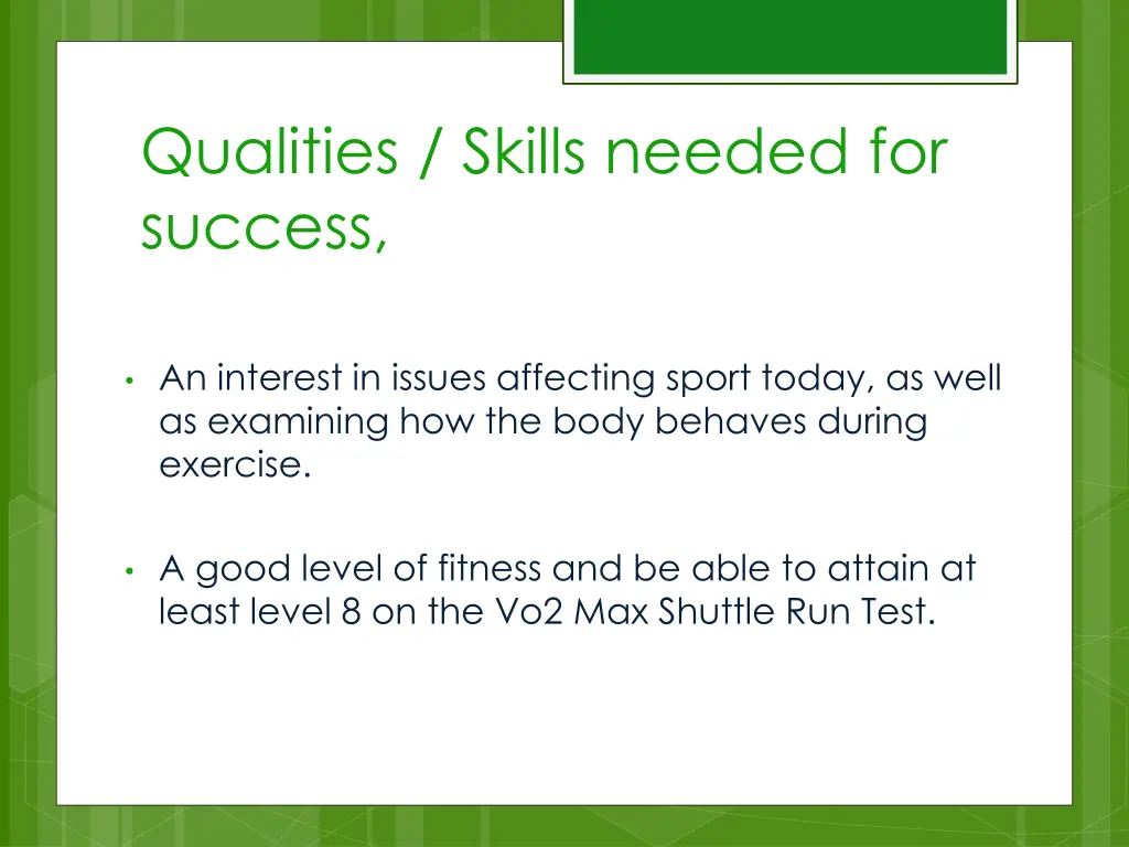 qualities skills needed for success 1