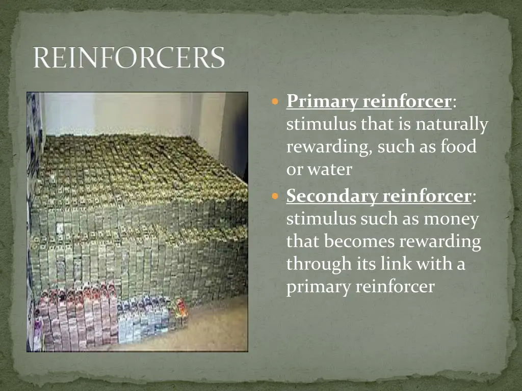 reinforcers