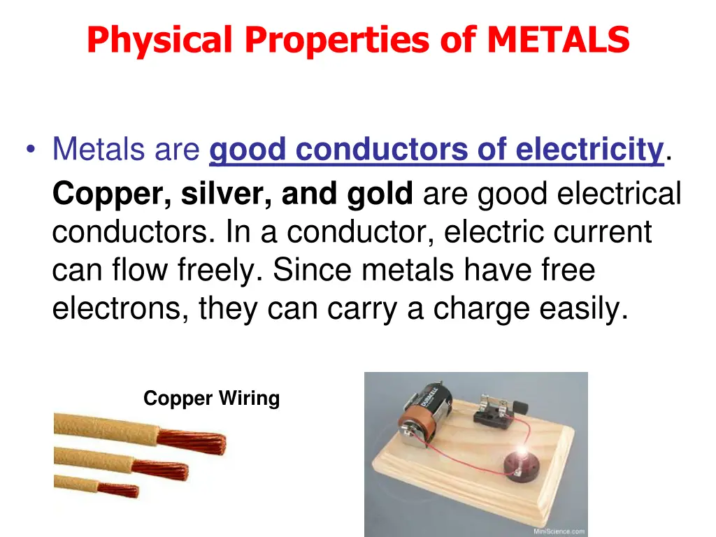 physical properties of metals 2