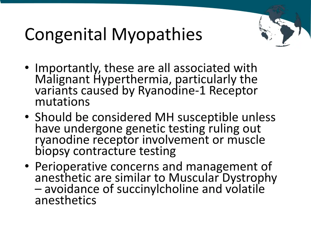 congenital myopathies 2