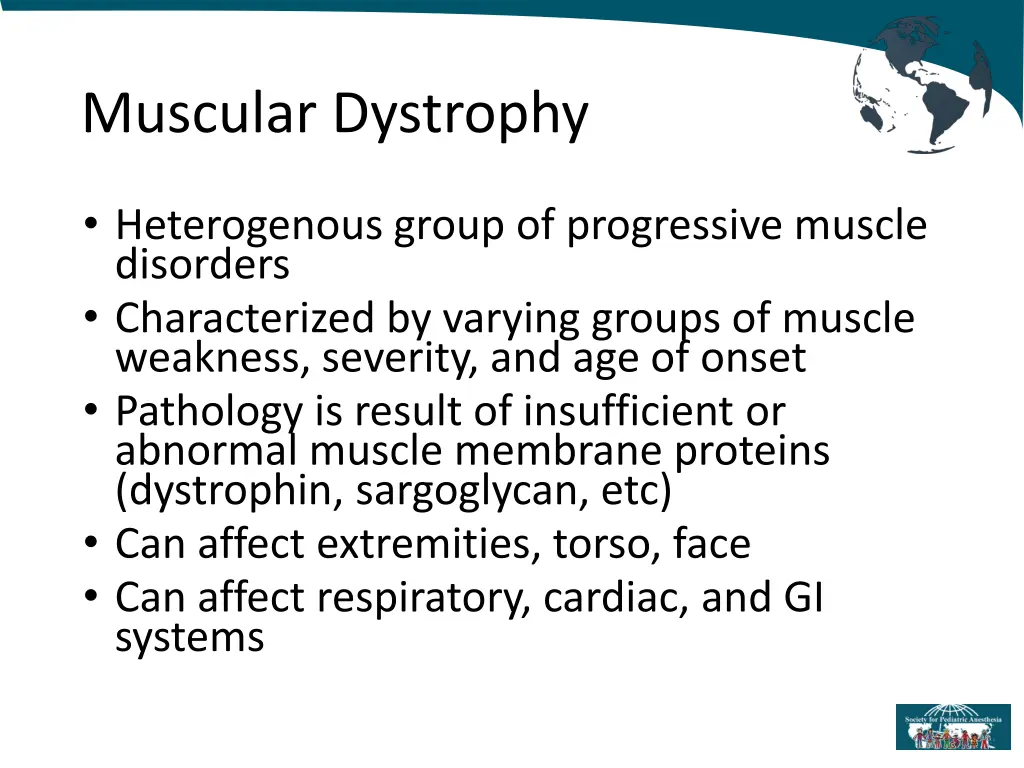 muscular dystrophy