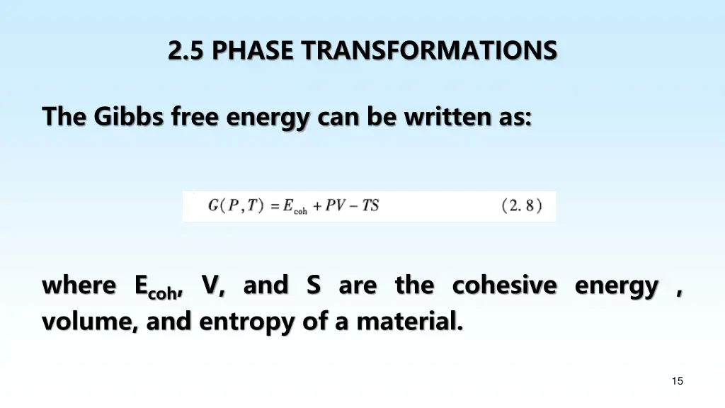 2 5 phase transformations