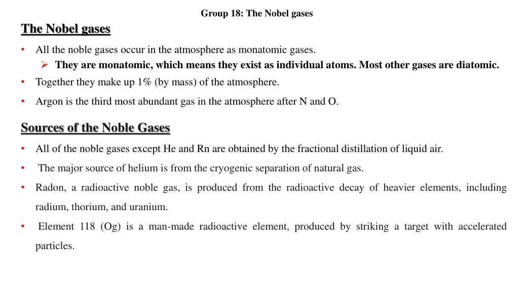 group 18 the nobel gases 3