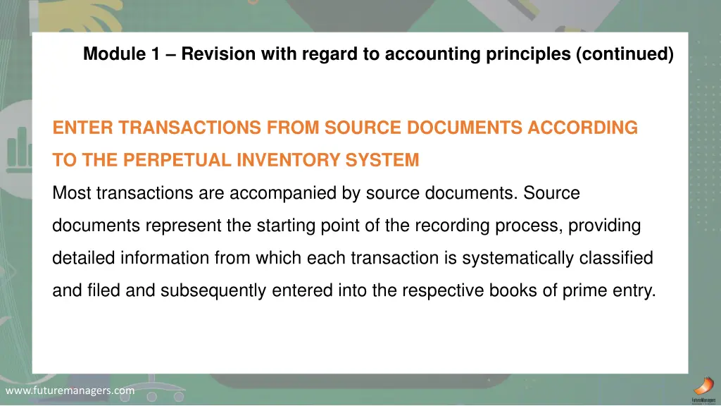 module 1 revision with regard to accounting 1