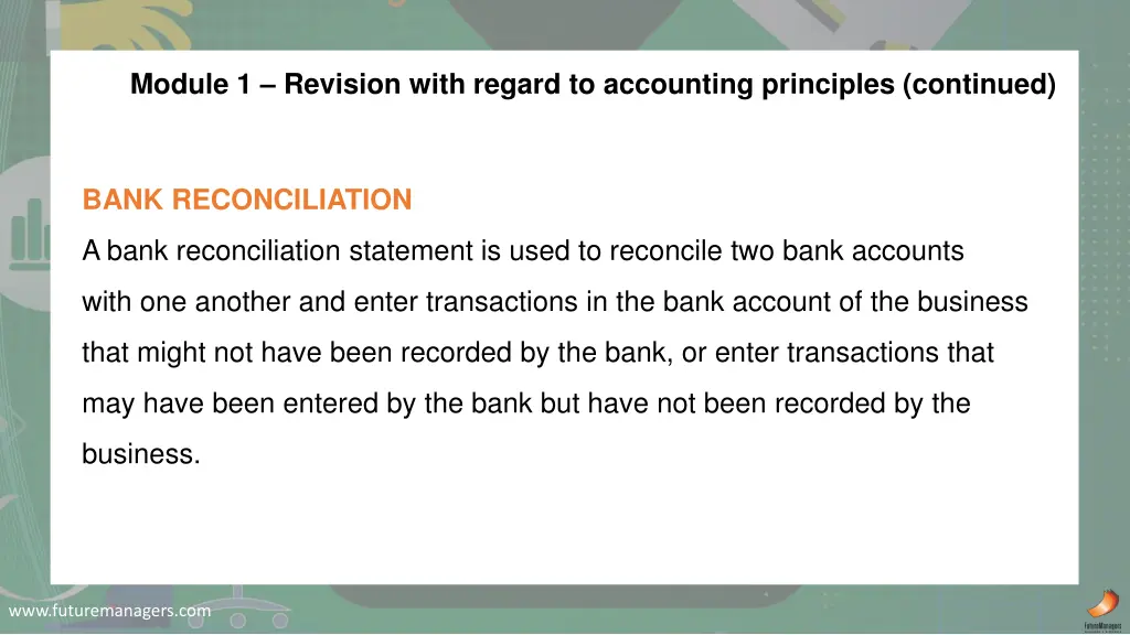 module 1 revision with regard to accounting 2