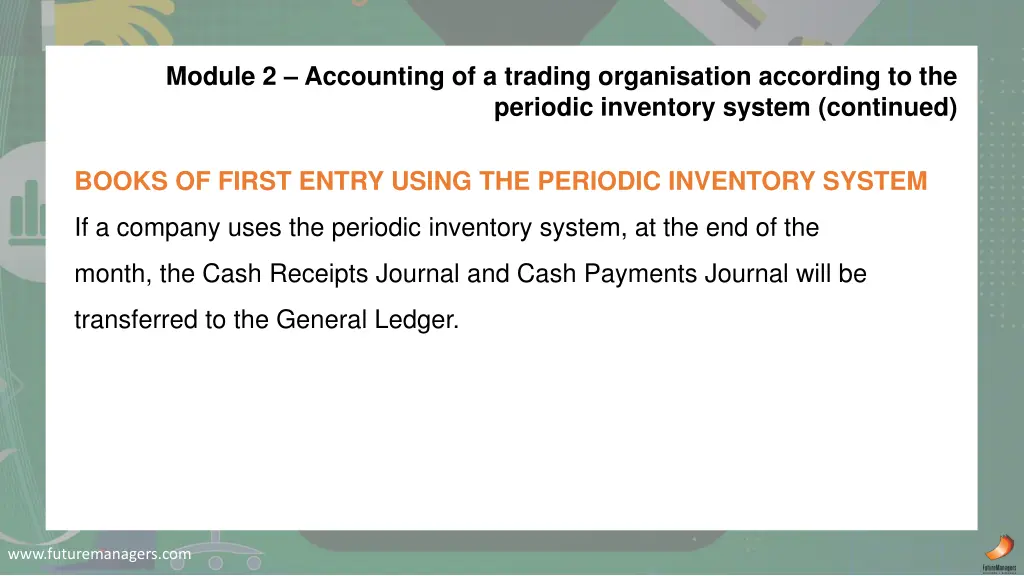 module 2 accounting of a trading organisation 1