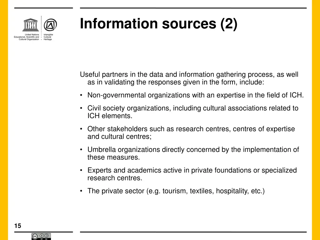 information sources 2