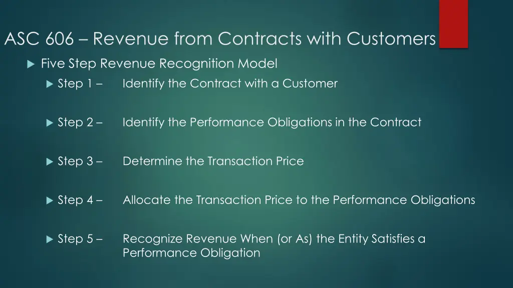 asc 606 revenue from contracts with customers 1