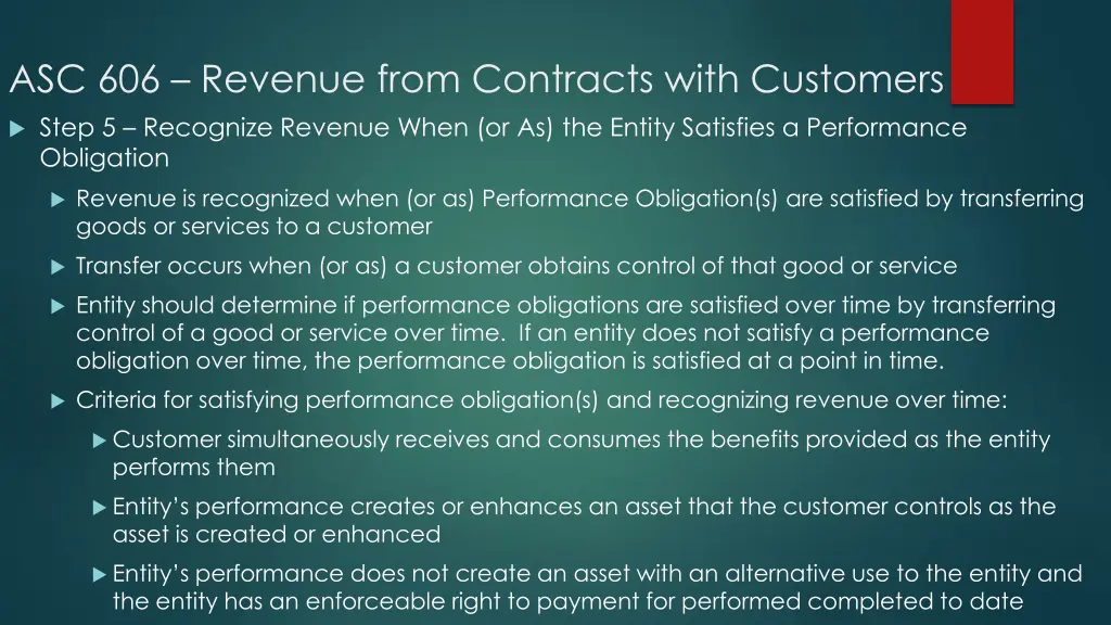 asc 606 revenue from contracts with customers 6