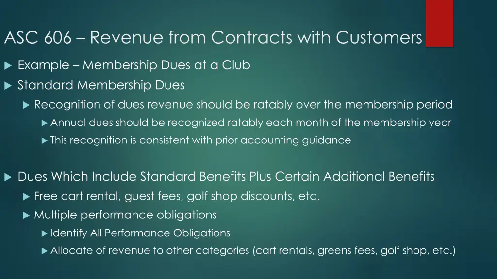 asc 606 revenue from contracts with customers 8