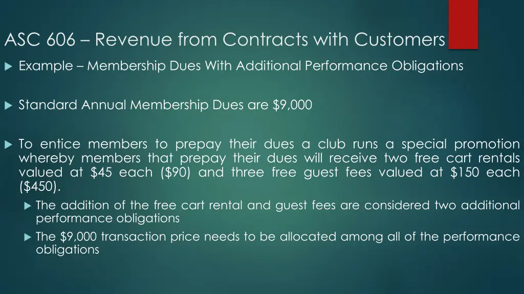 asc 606 revenue from contracts with customers 9