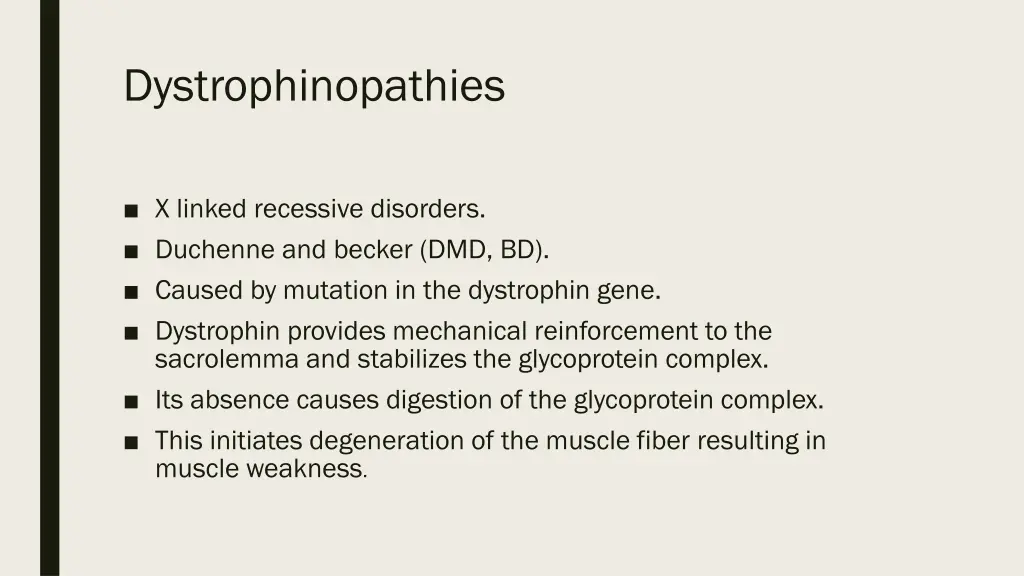 dystrophinopathies