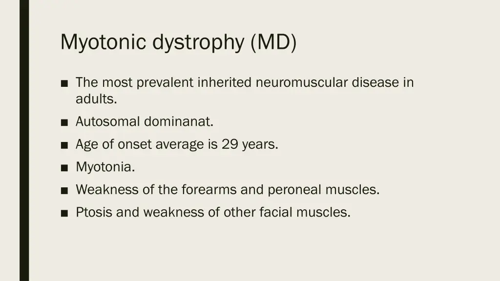 myotonic dystrophy md