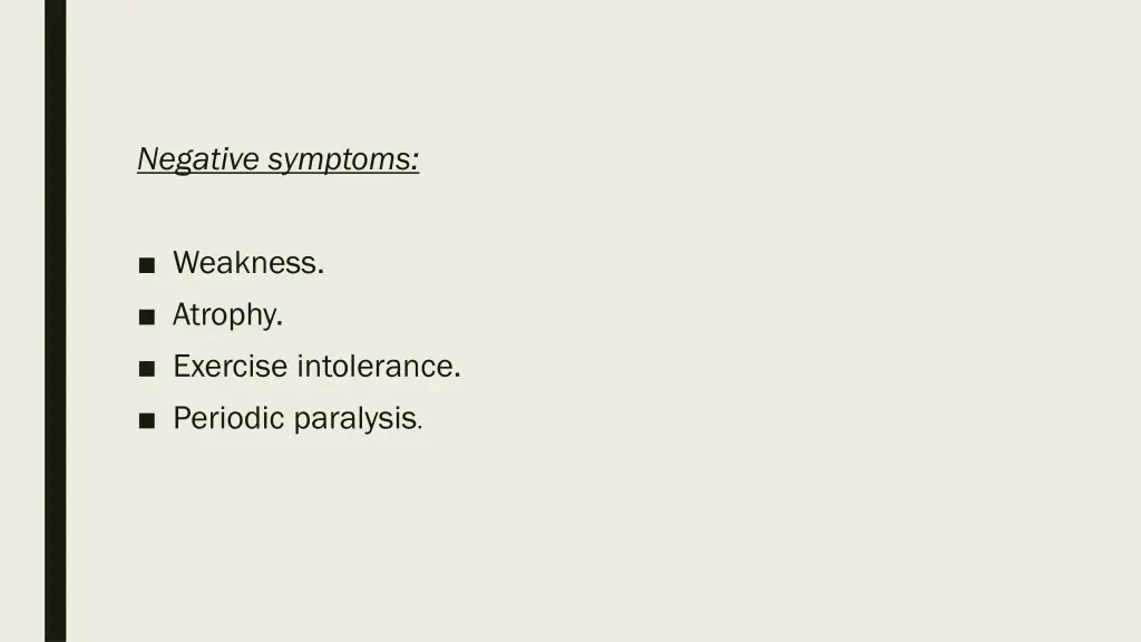 negative symptoms