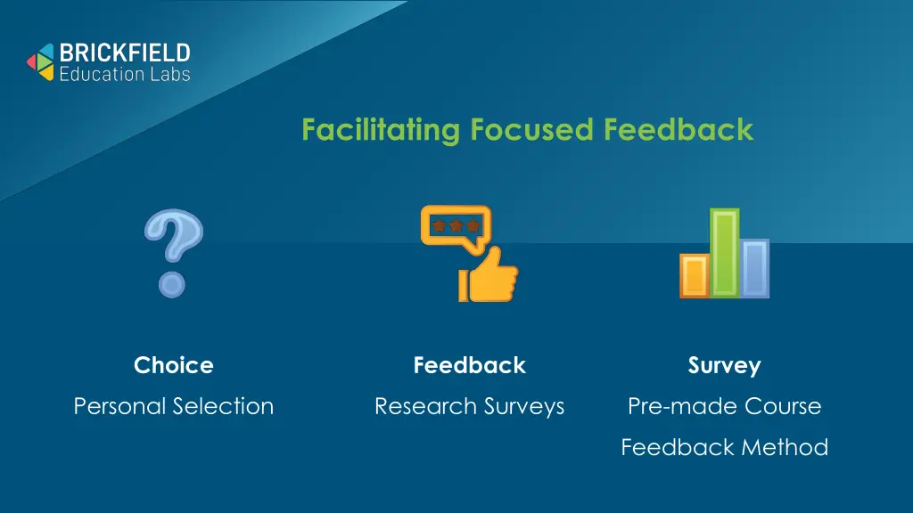 facilitating focused feedback