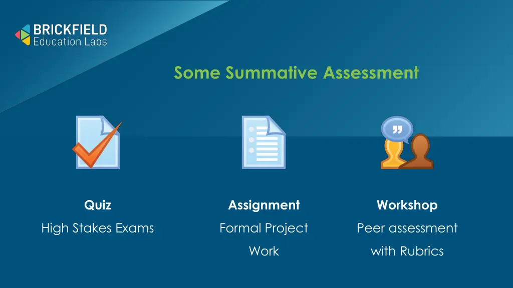 some summative assessment