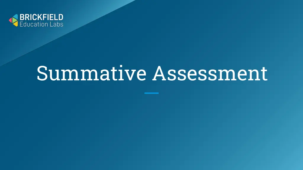 summative assessment