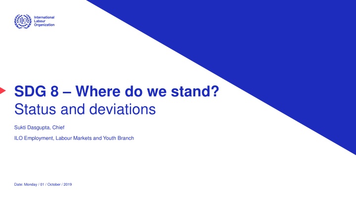 sdg 8 where do we stand status and deviations