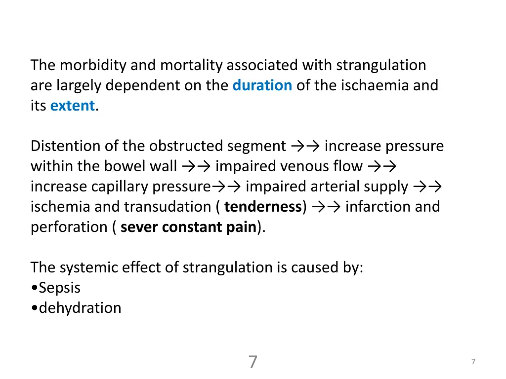 the morbidity and mortality associated with