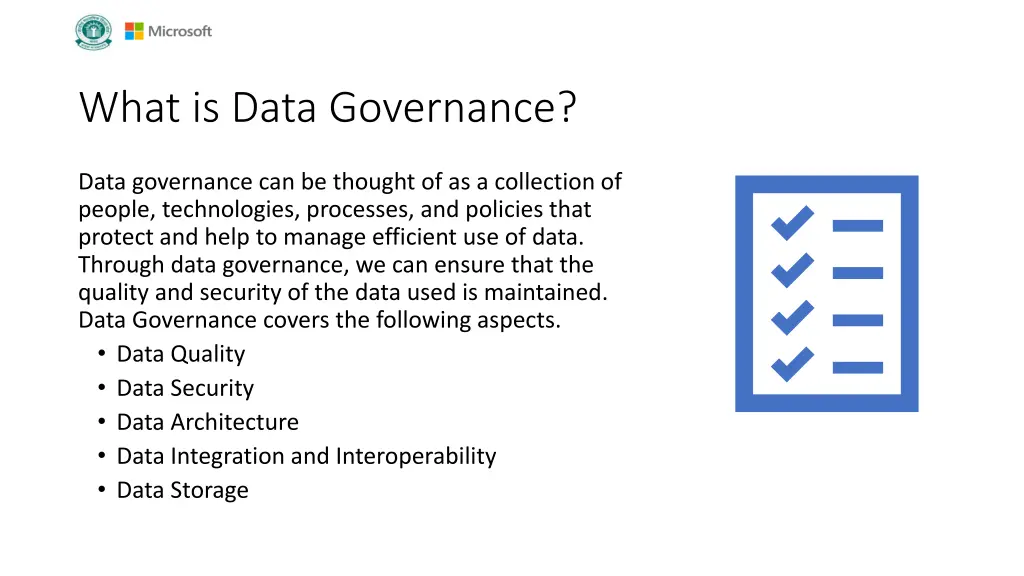 what is data governance