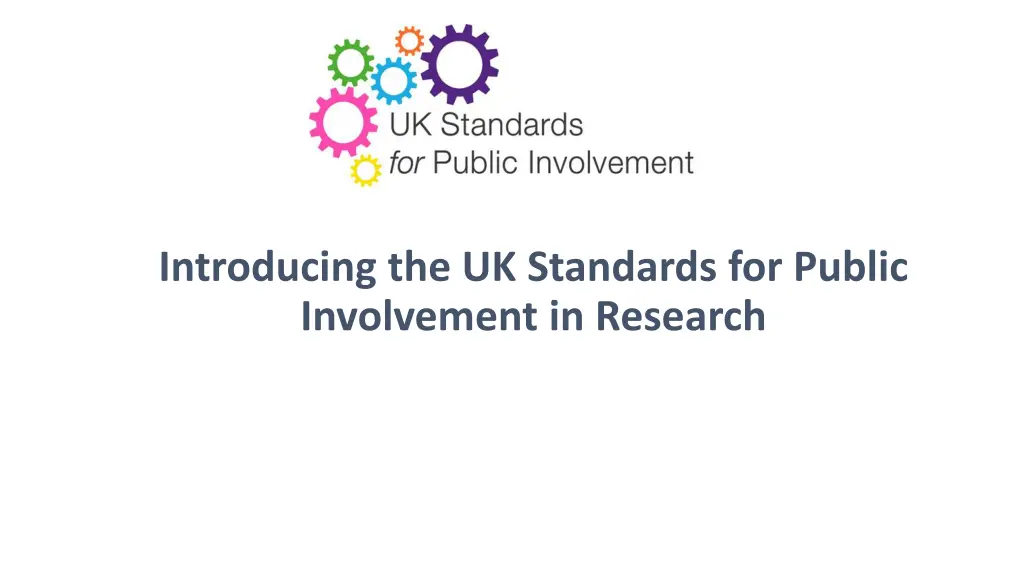 introducing the uk standards for public