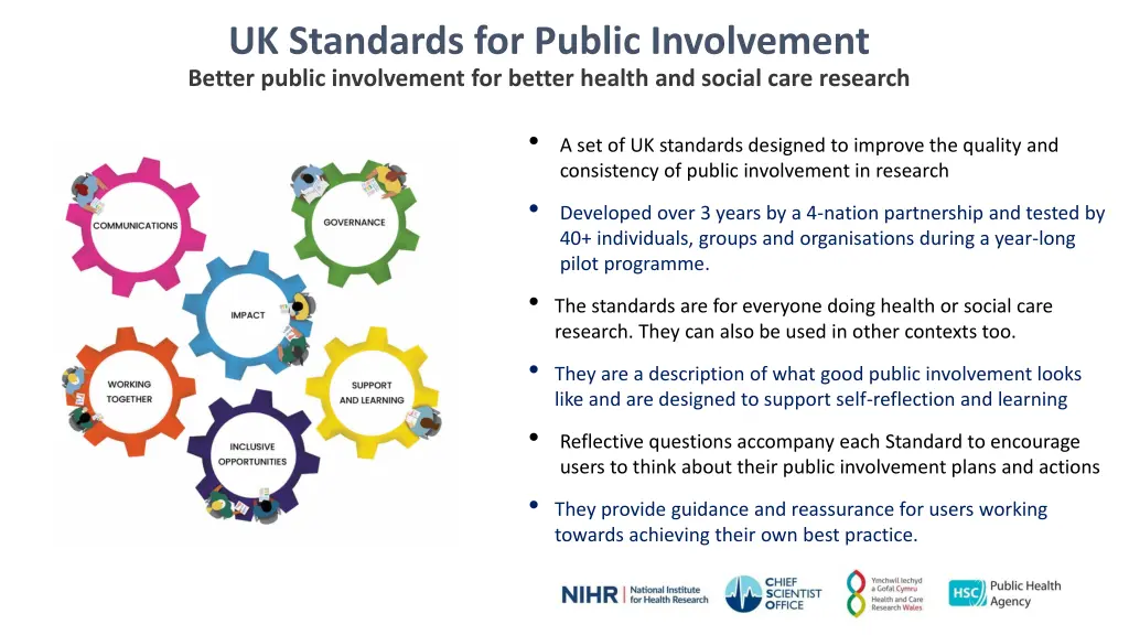 uk standards for public involvement better public