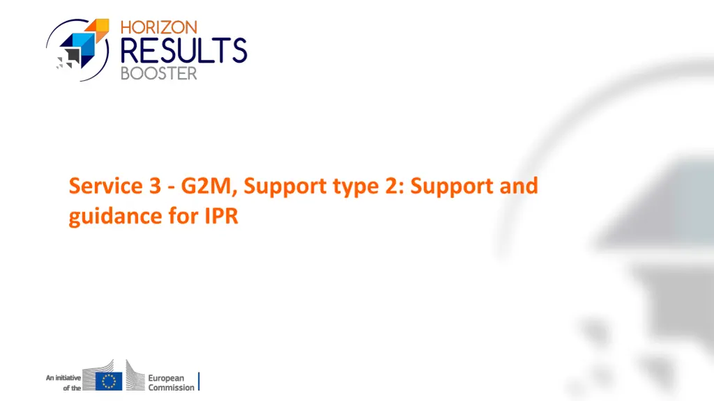 service 3 g2m support type 2 support and guidance