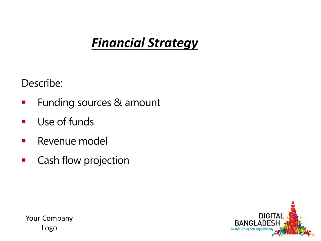 financial strategy