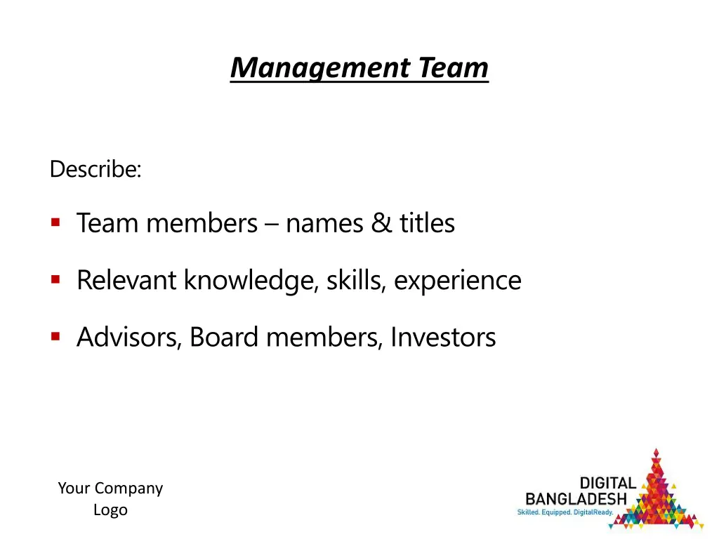 management team