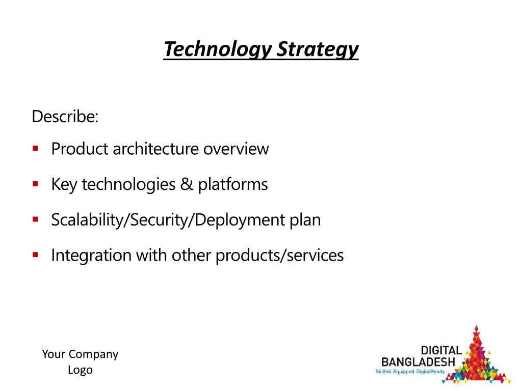 technology strategy