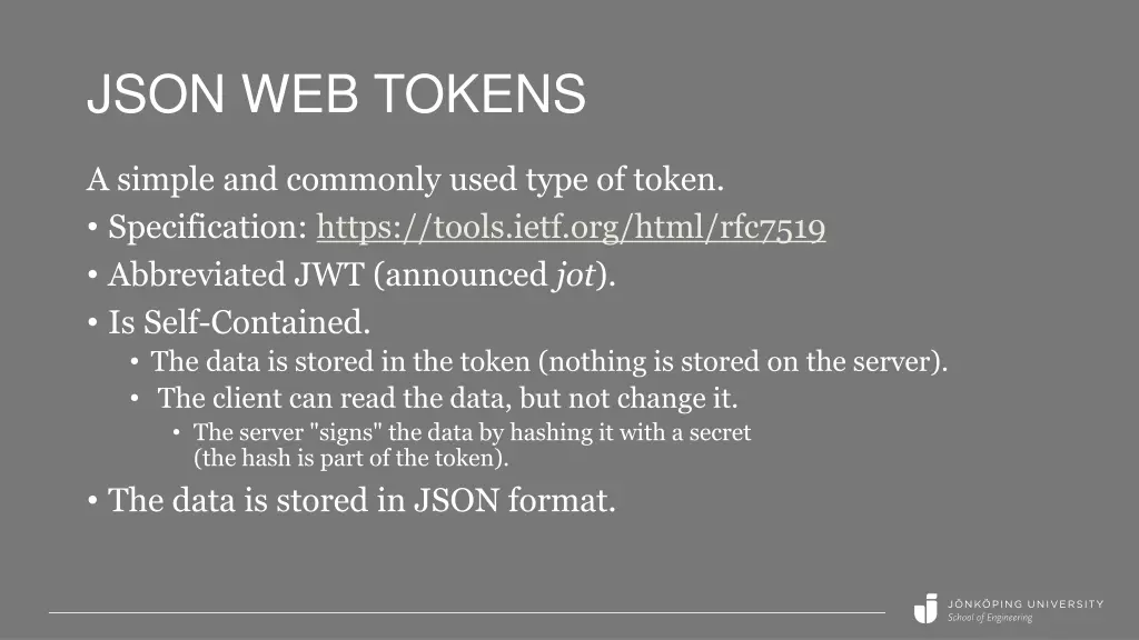 json web tokens 1