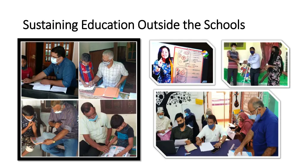 sustaining education outside the schools