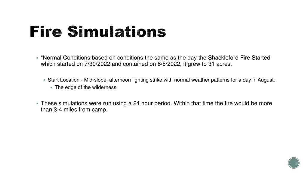 fire simulations 1