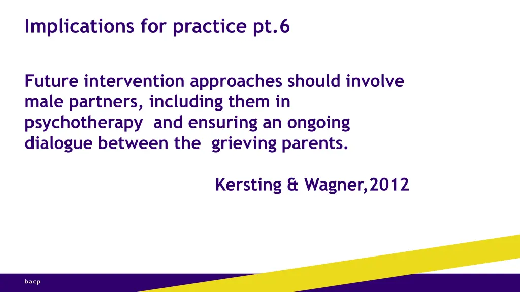 implications for practice pt 6