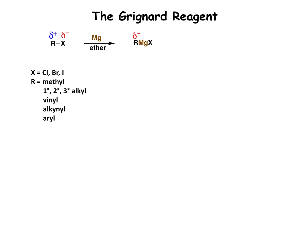 the grignard reagent 8