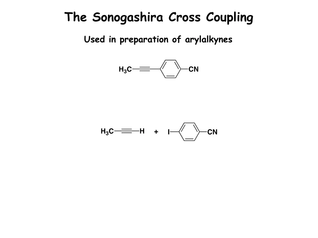 the sonogashira cross coupling 2