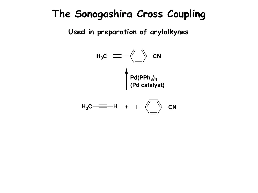 the sonogashira cross coupling 3