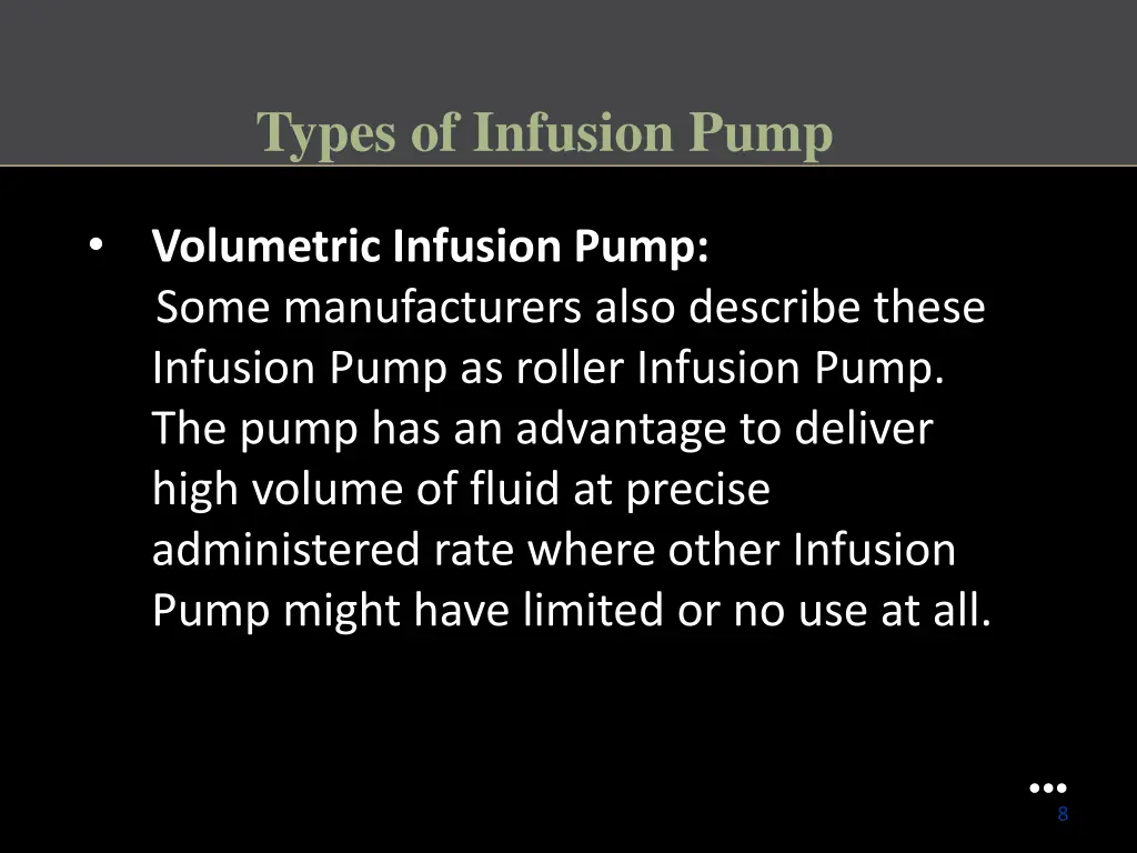 types of infusion pump 2