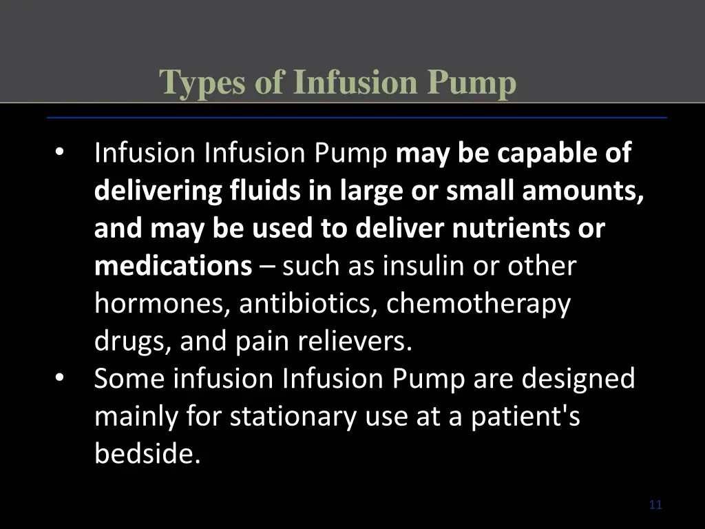 types of infusion pump 5