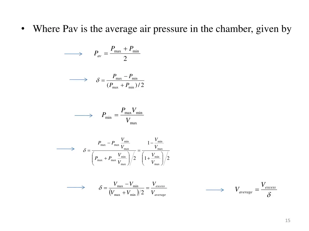 where pav is the average air pressure